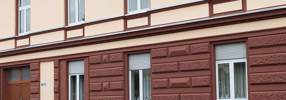 Fassadenanstrich auf Außenputz