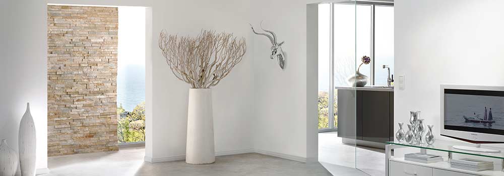 Malerflies im Wohnraum